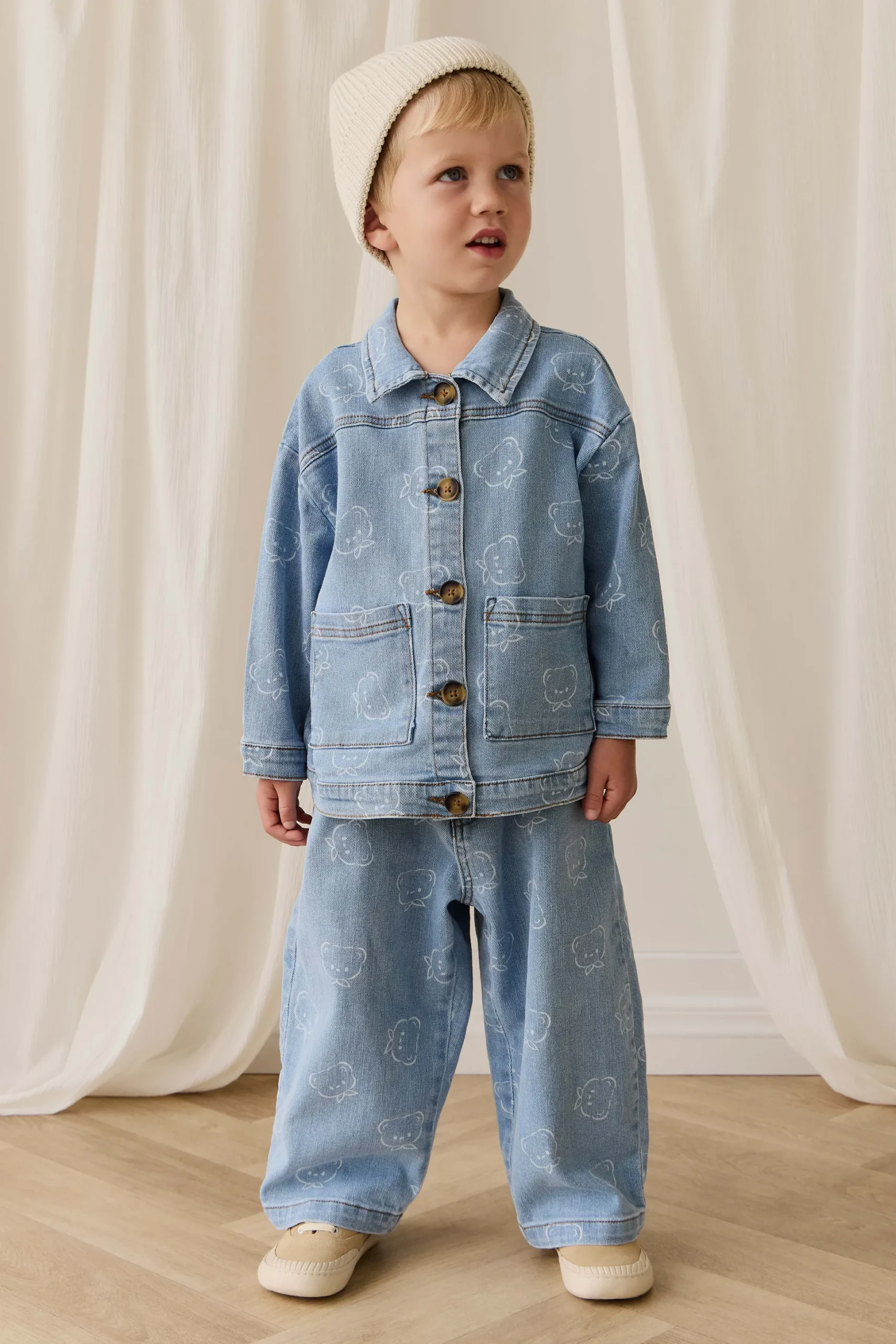 Abel Pant - Bowie Bear Denim