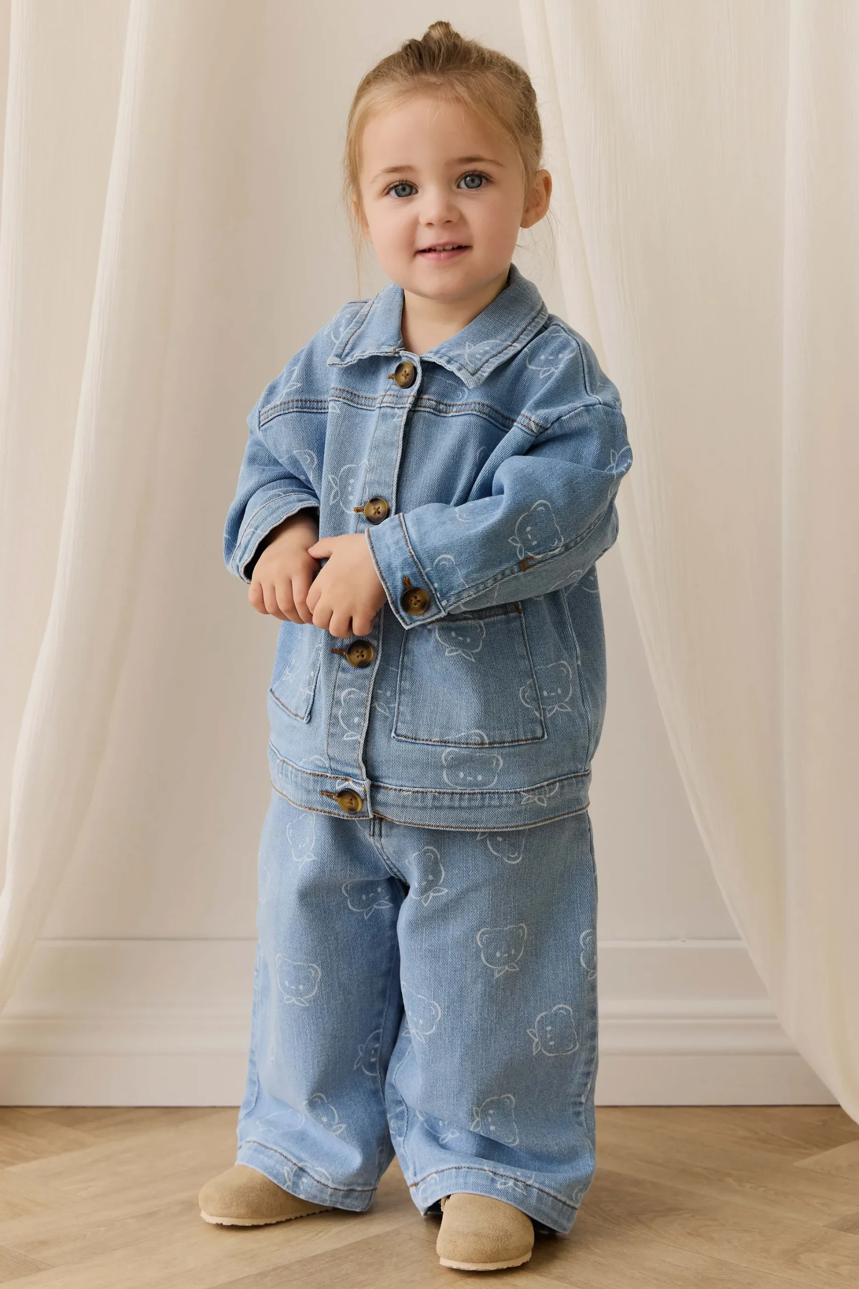 Abel Pant - Bowie Bear Denim