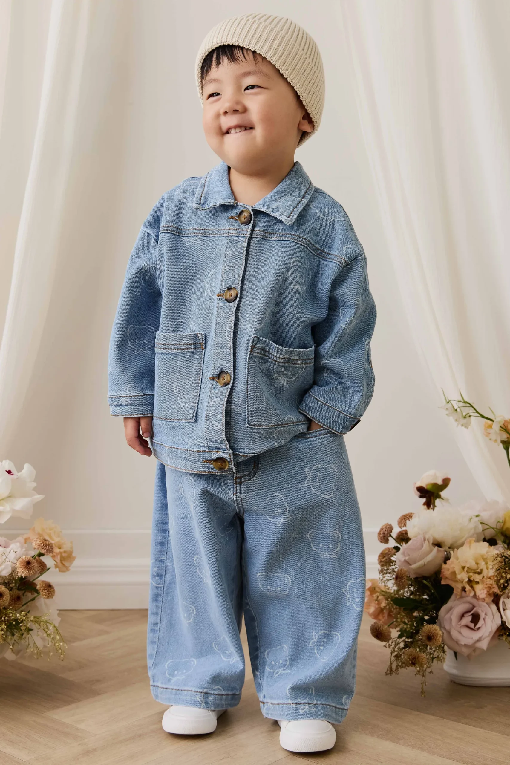 Abel Pant - Bowie Bear Denim
