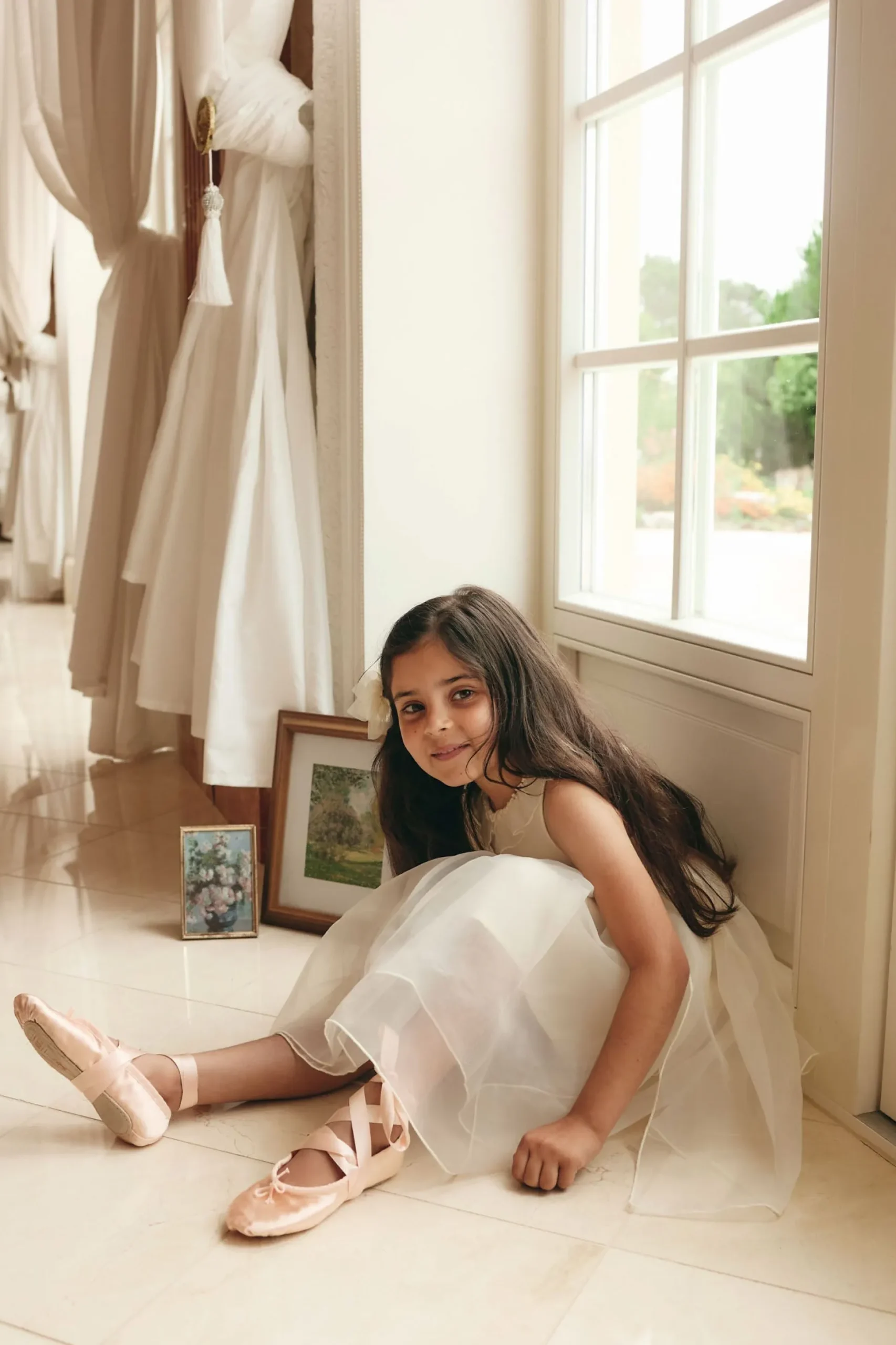 Adalyn Dress - Parchment