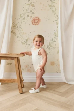Adalyn Playsuit - Parchment
