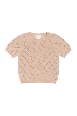 Alexandra Top - Rose Mist Alexandra Flower