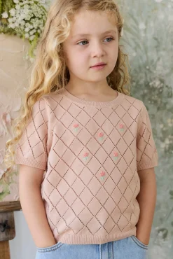 Alexandra Top - Rose Mist Alexandra Flower