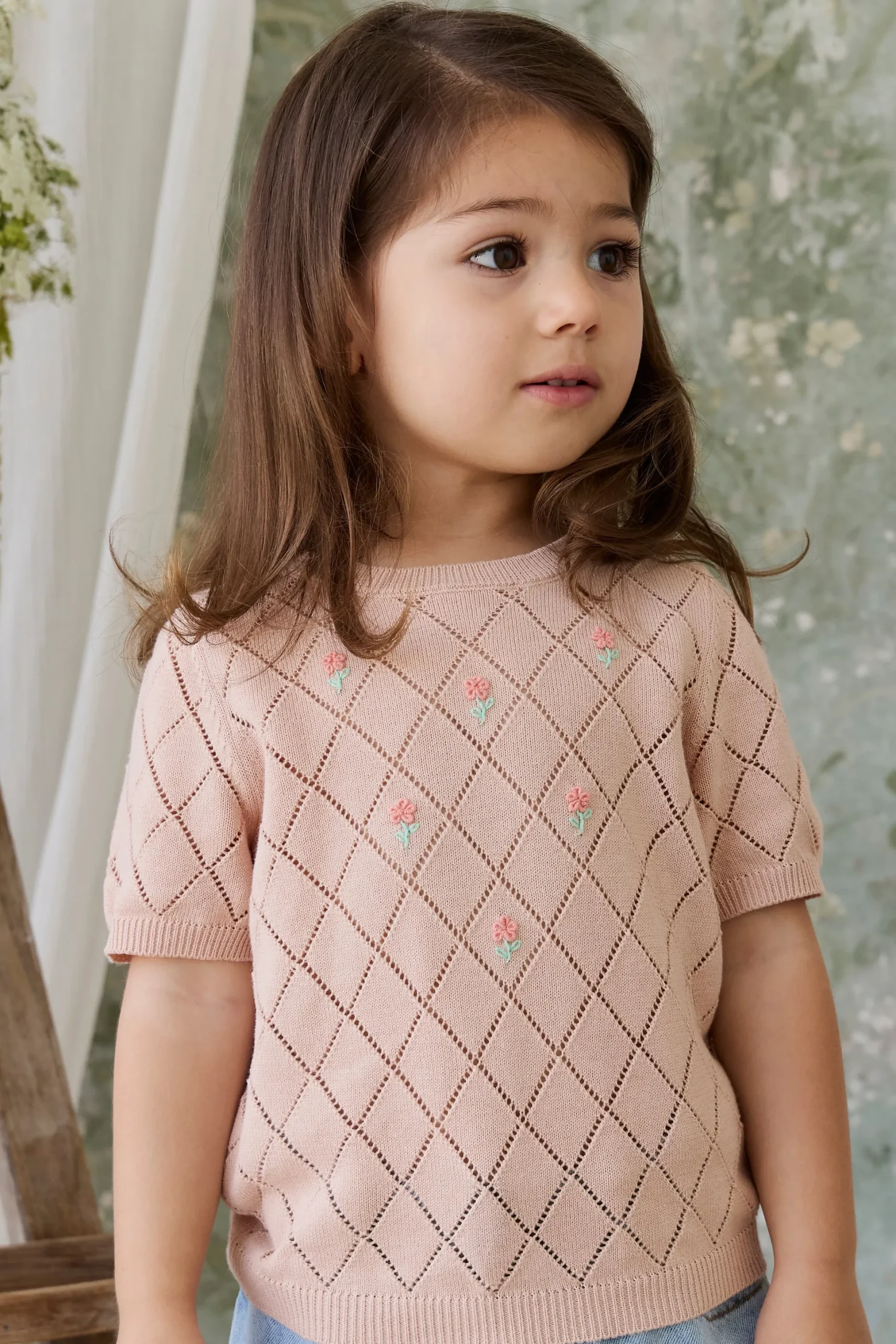 Alexandra Top - Rose Mist Alexandra Flower