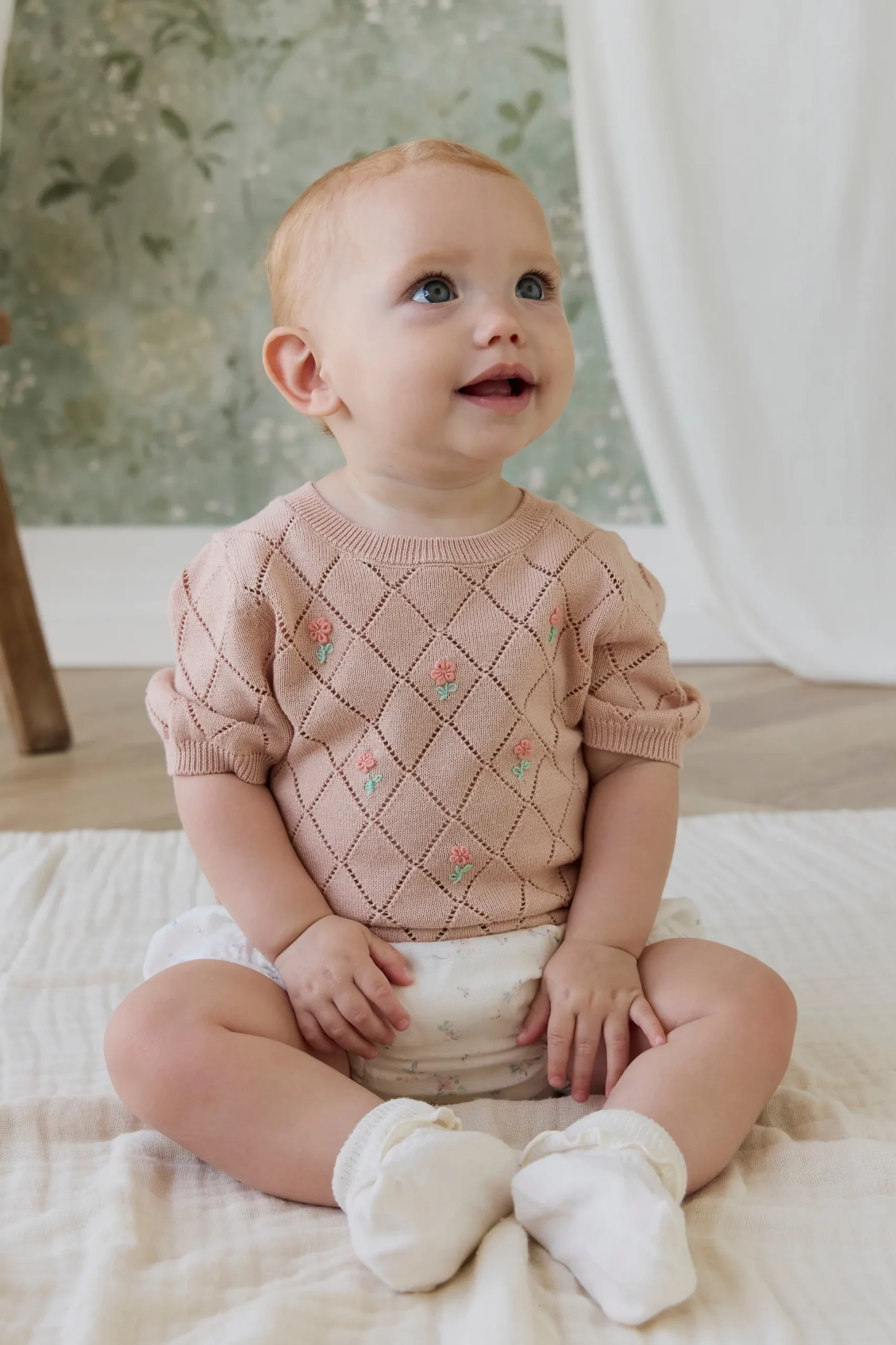 Alexandra Top - Rose Mist Alexandra Flower