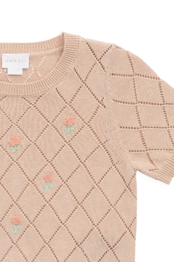 Alexandra Top - Rose Mist Alexandra Flower