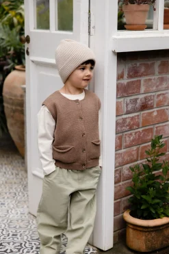 Ali Linen/Cotton Pant - Lichen