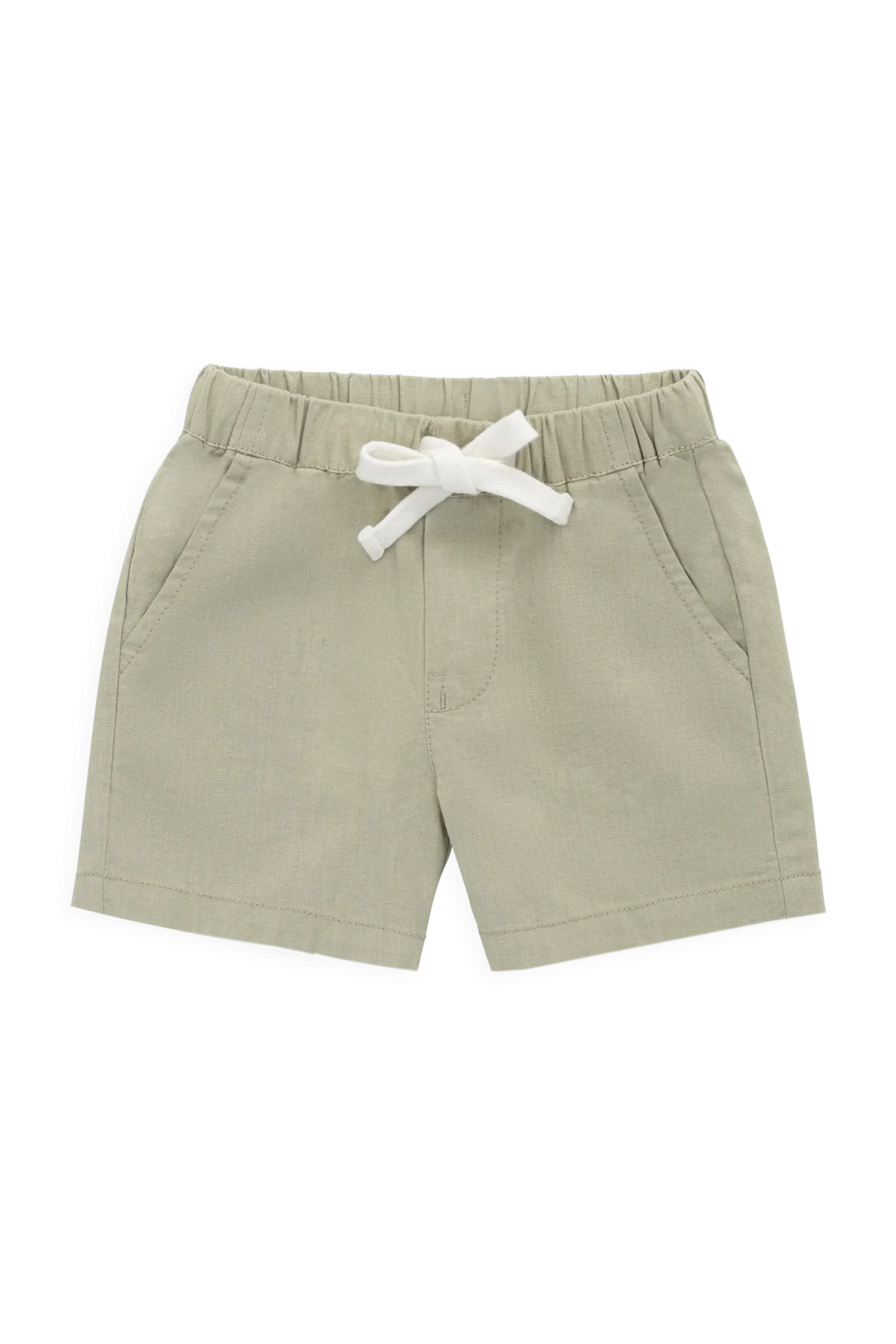 Ali Linen/Cotton Short - Lichen