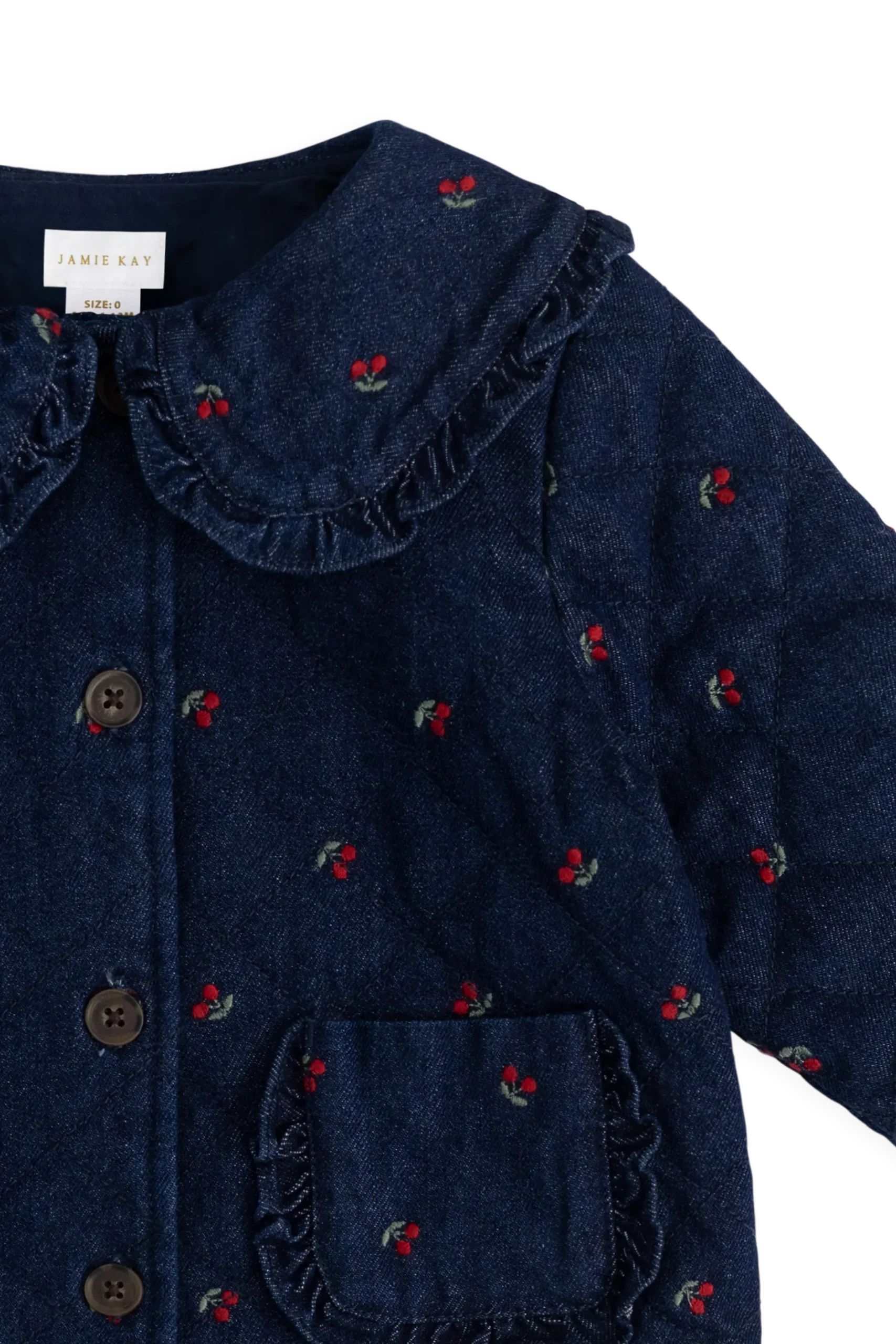 Amandine Jacket - Cerise Denim