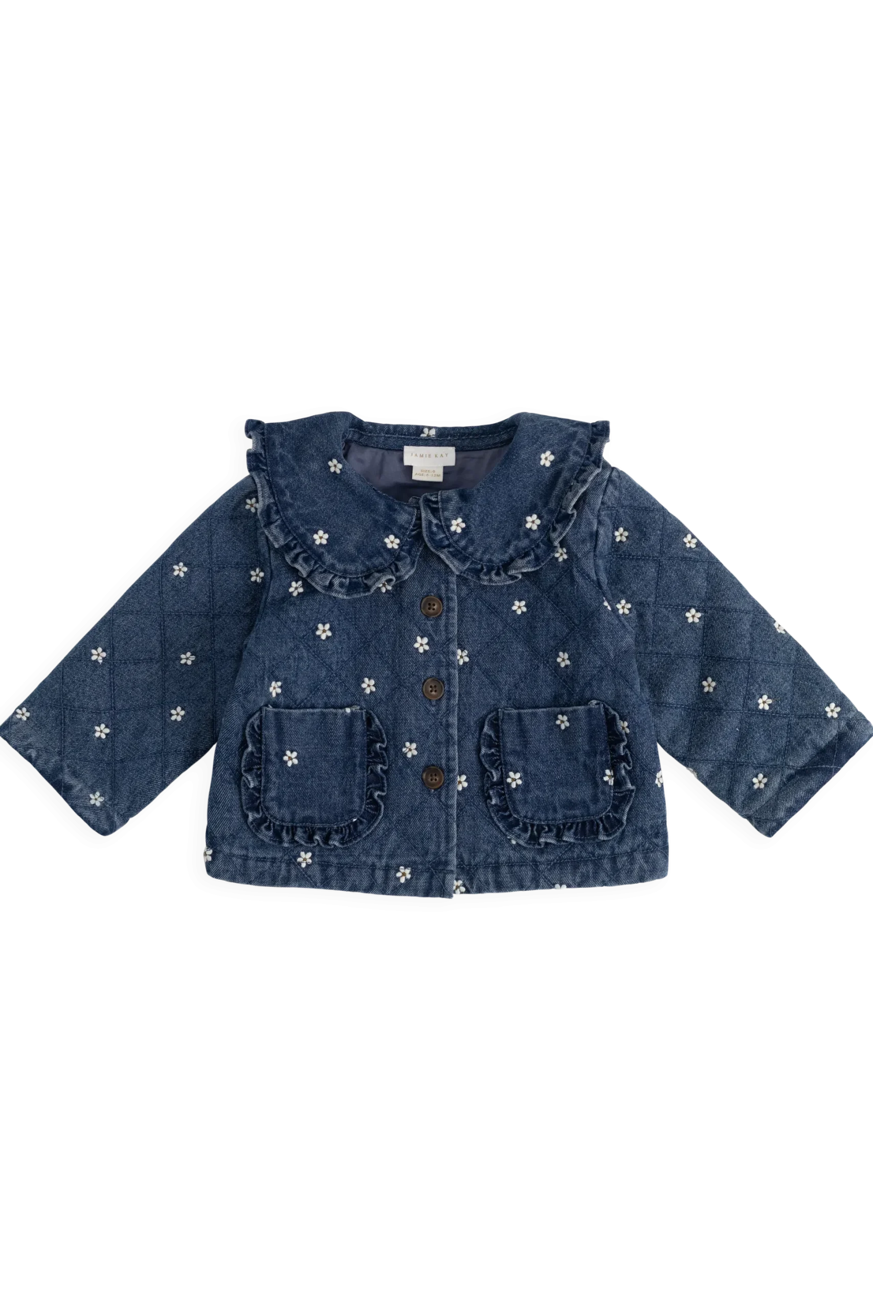 Amandine Jacket-Josie Floral Denim