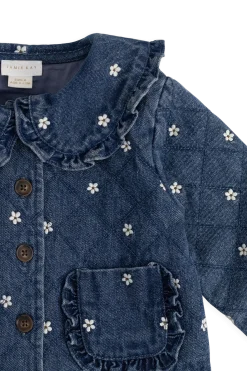 Amandine Jacket-Josie Floral Denim