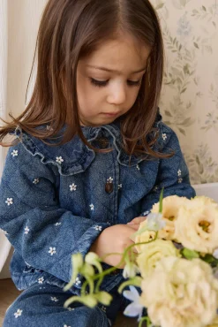 Amandine Jacket-Josie Floral Denim