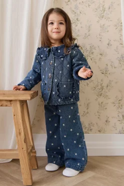 Amandine Jacket-Josie Floral Denim