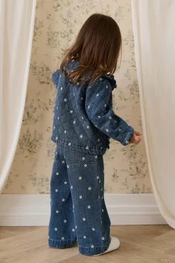 Amandine Jacket-Josie Floral Denim