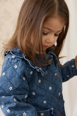 Amandine Jacket-Josie Floral Denim