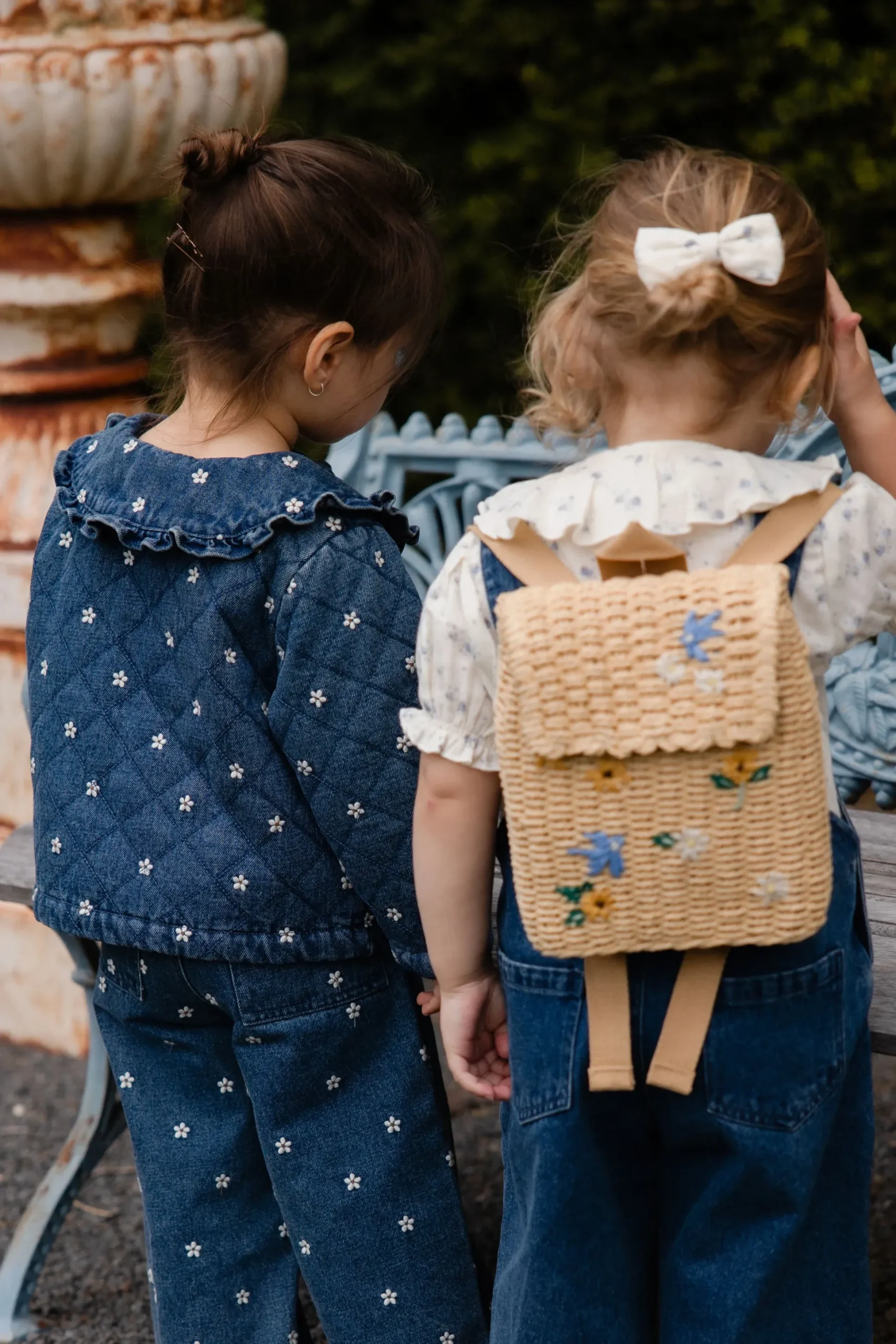Amandine Jacket-Josie Floral Denim
