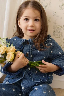 Amandine Jacket-Josie Floral Denim