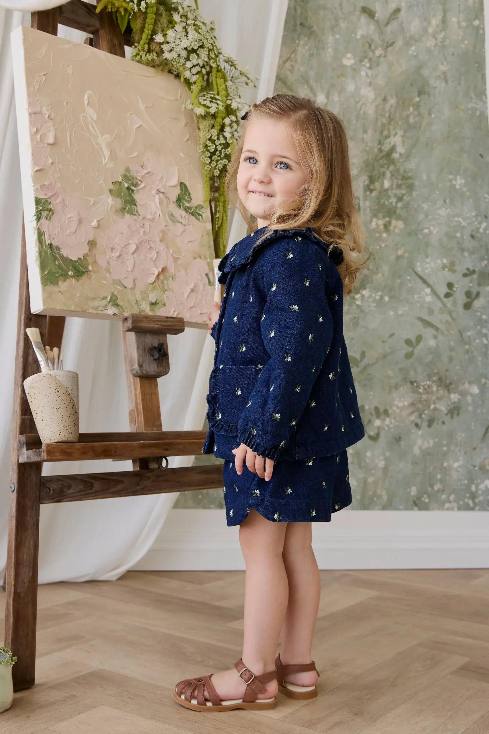 Amandine Jacket - Lisa Indigo