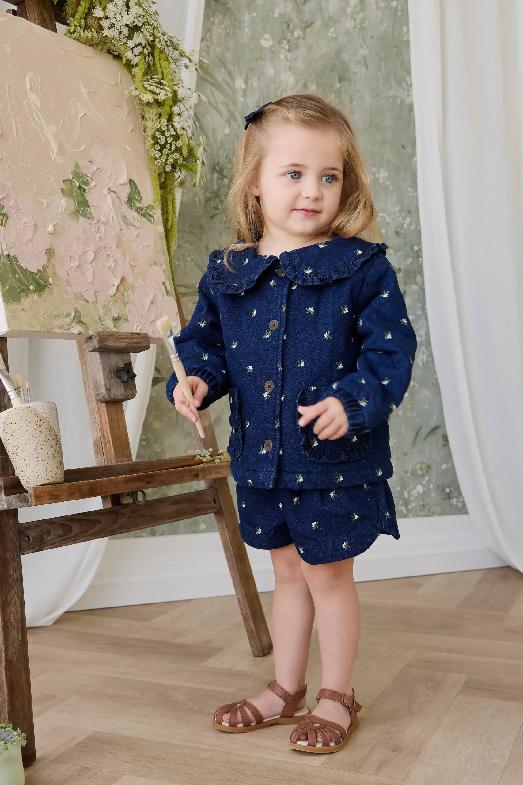 Amandine Jacket - Lisa Indigo