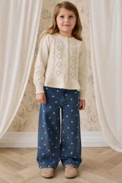 Amandine Pant-Josie Floral Denim