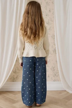 Amandine Pant-Josie Floral Denim