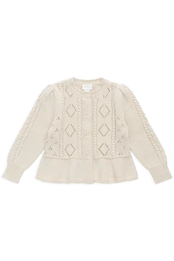 Annabelle Cardigan-Vanilla