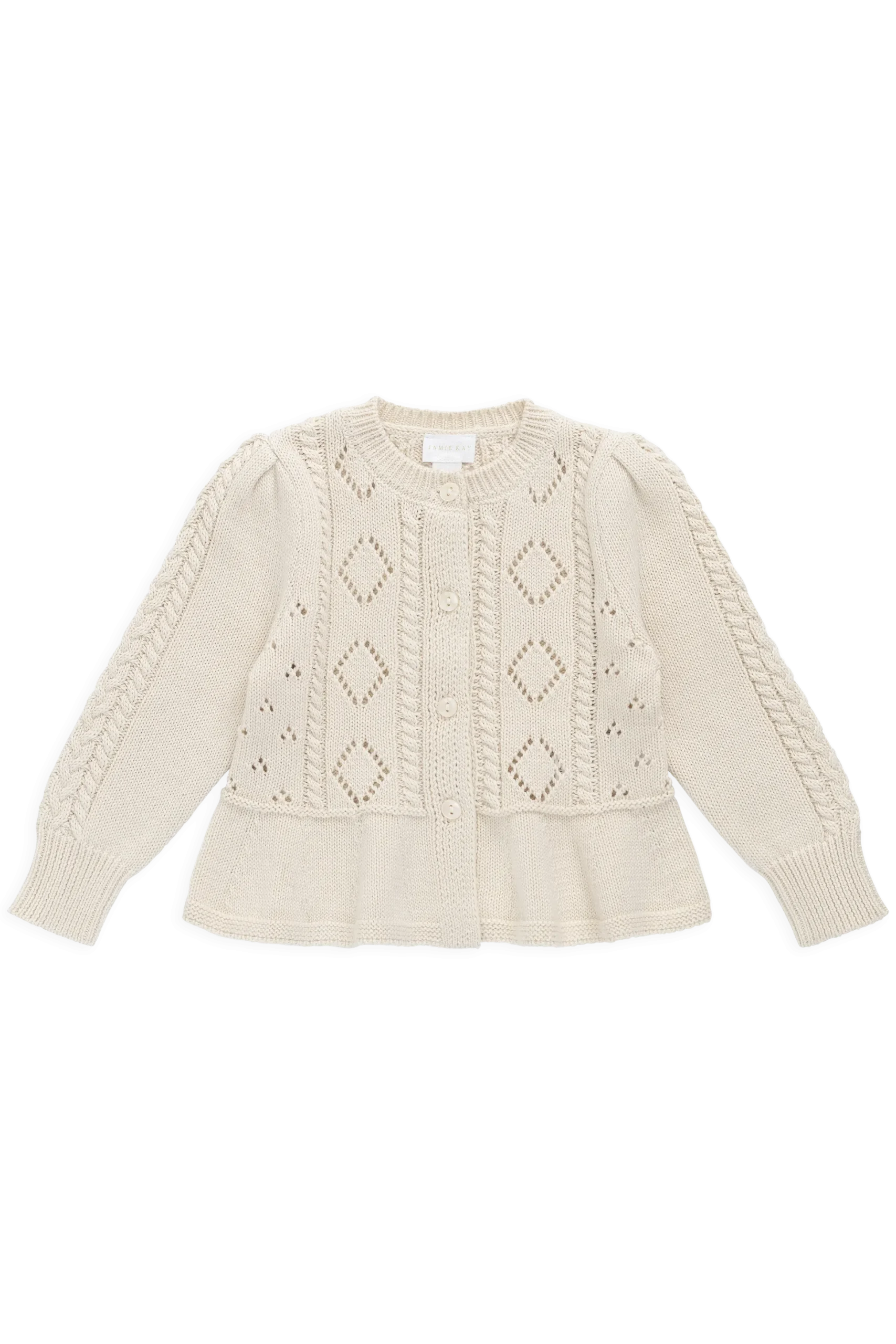 Annabelle Cardigan-Vanilla