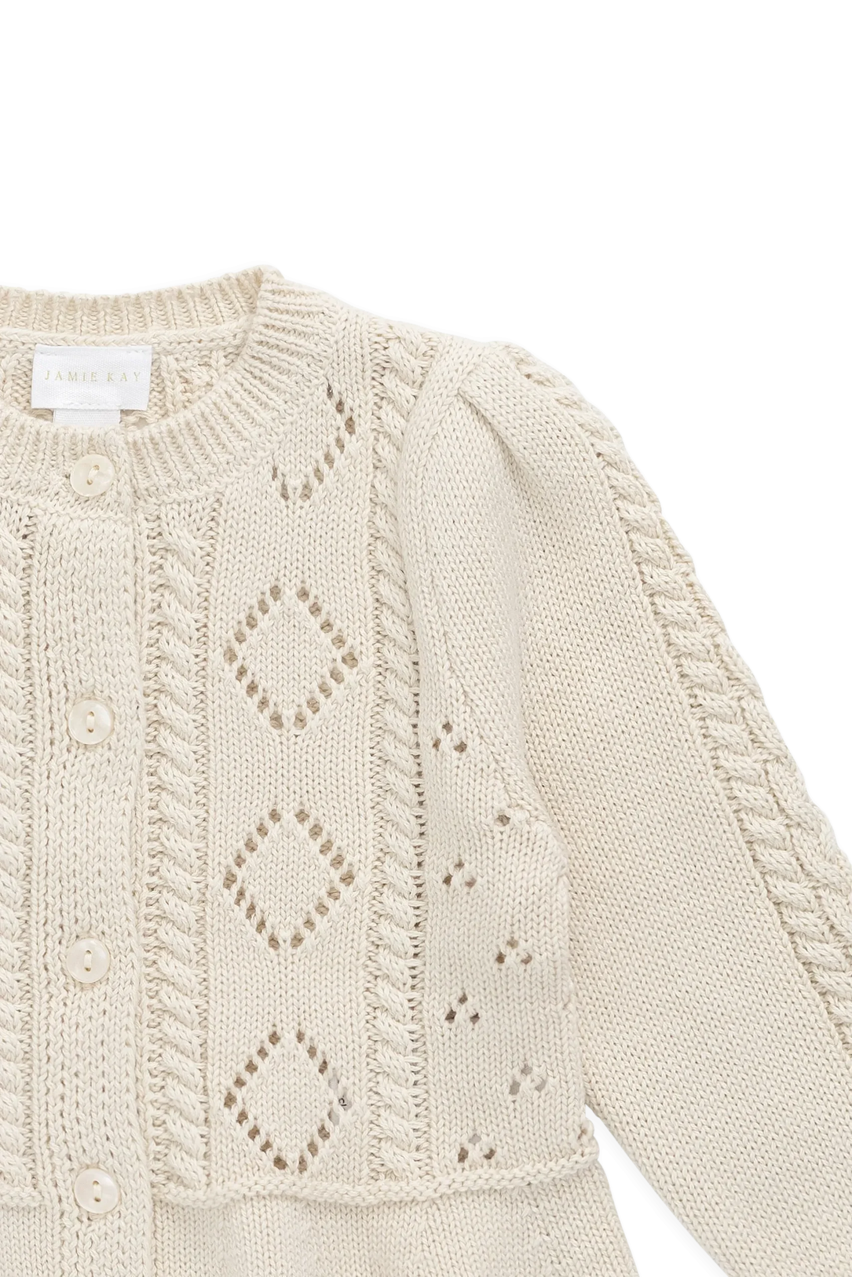 Annabelle Cardigan-Vanilla