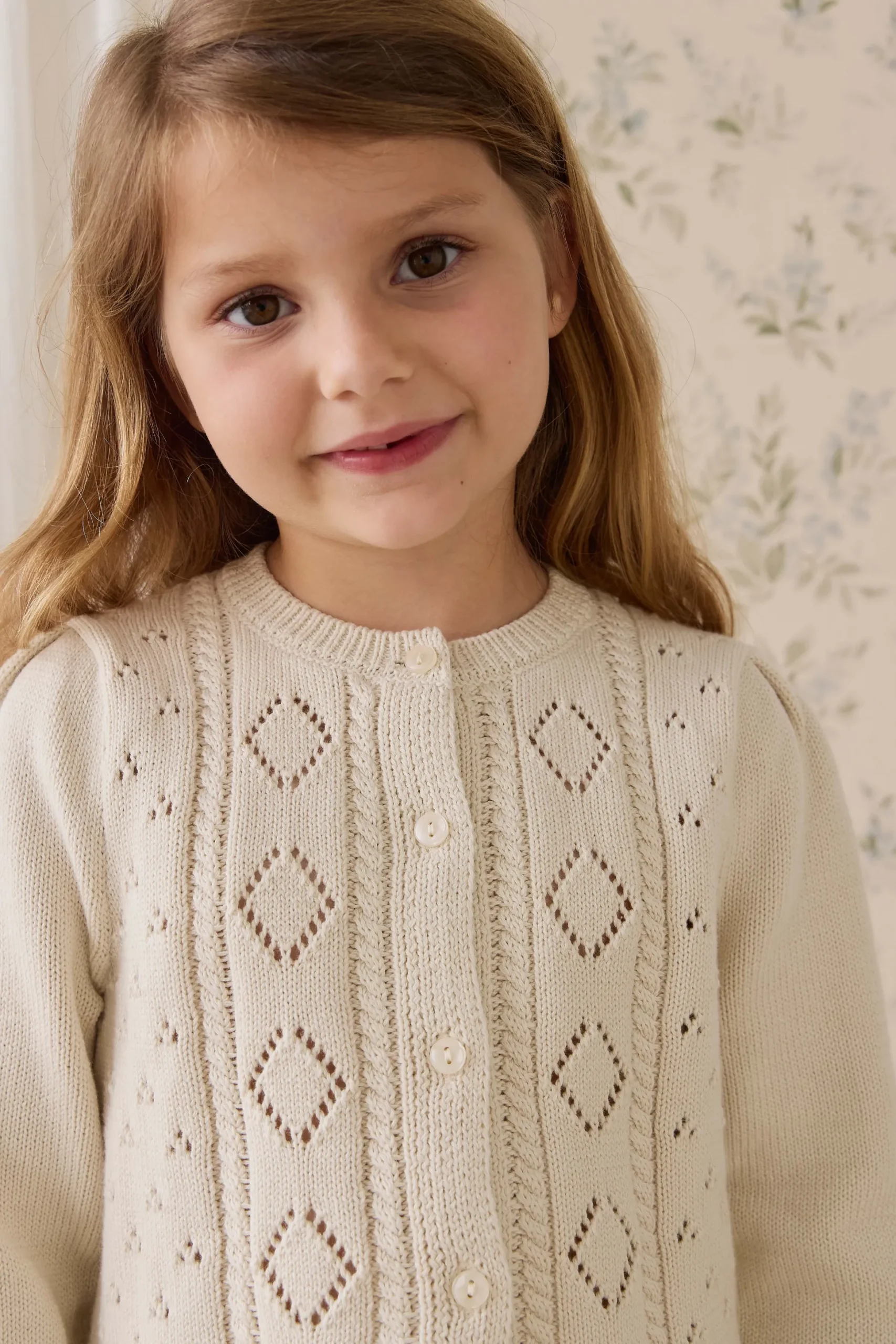 Annabelle Cardigan-Vanilla