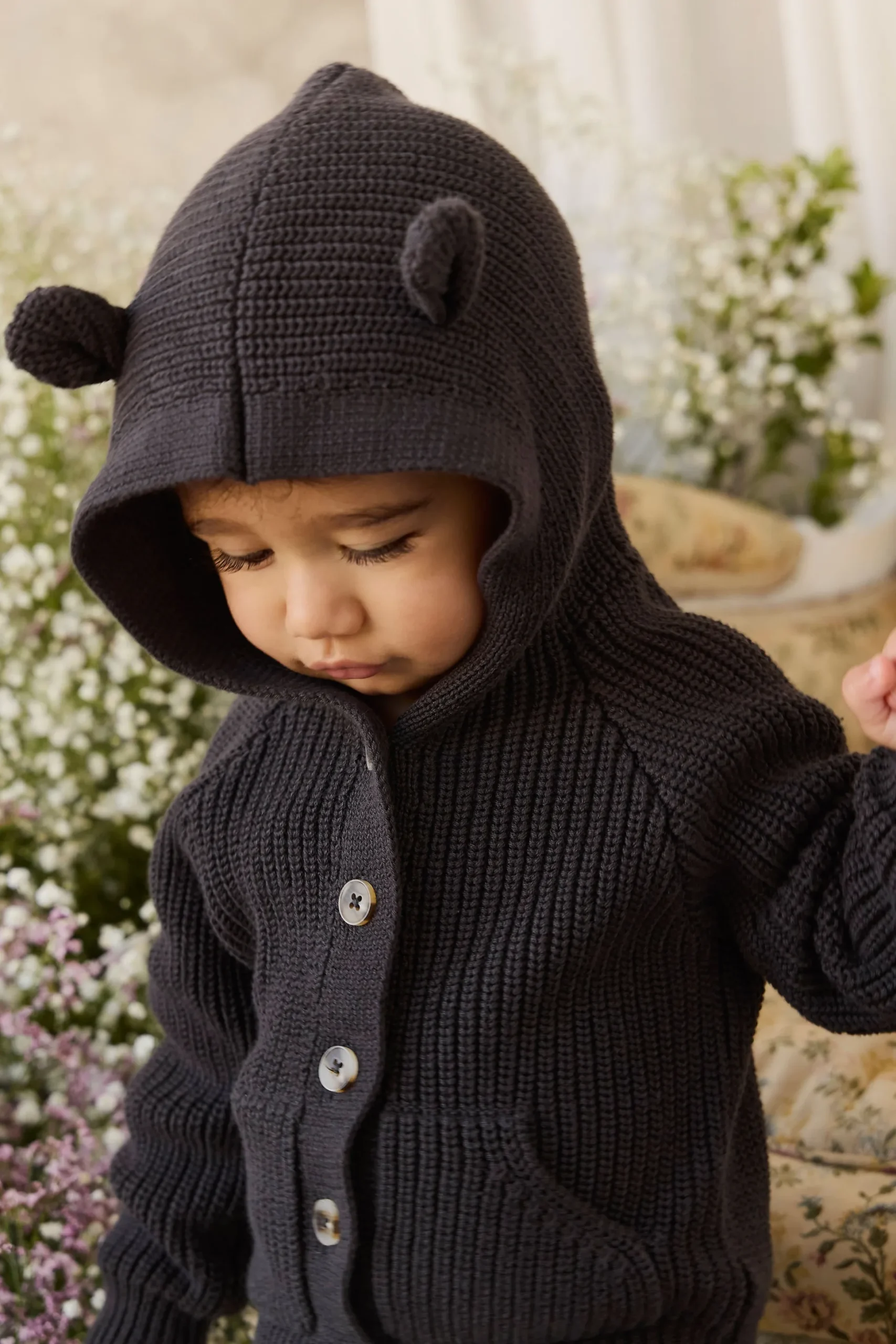 Bear Cardigan - Comet