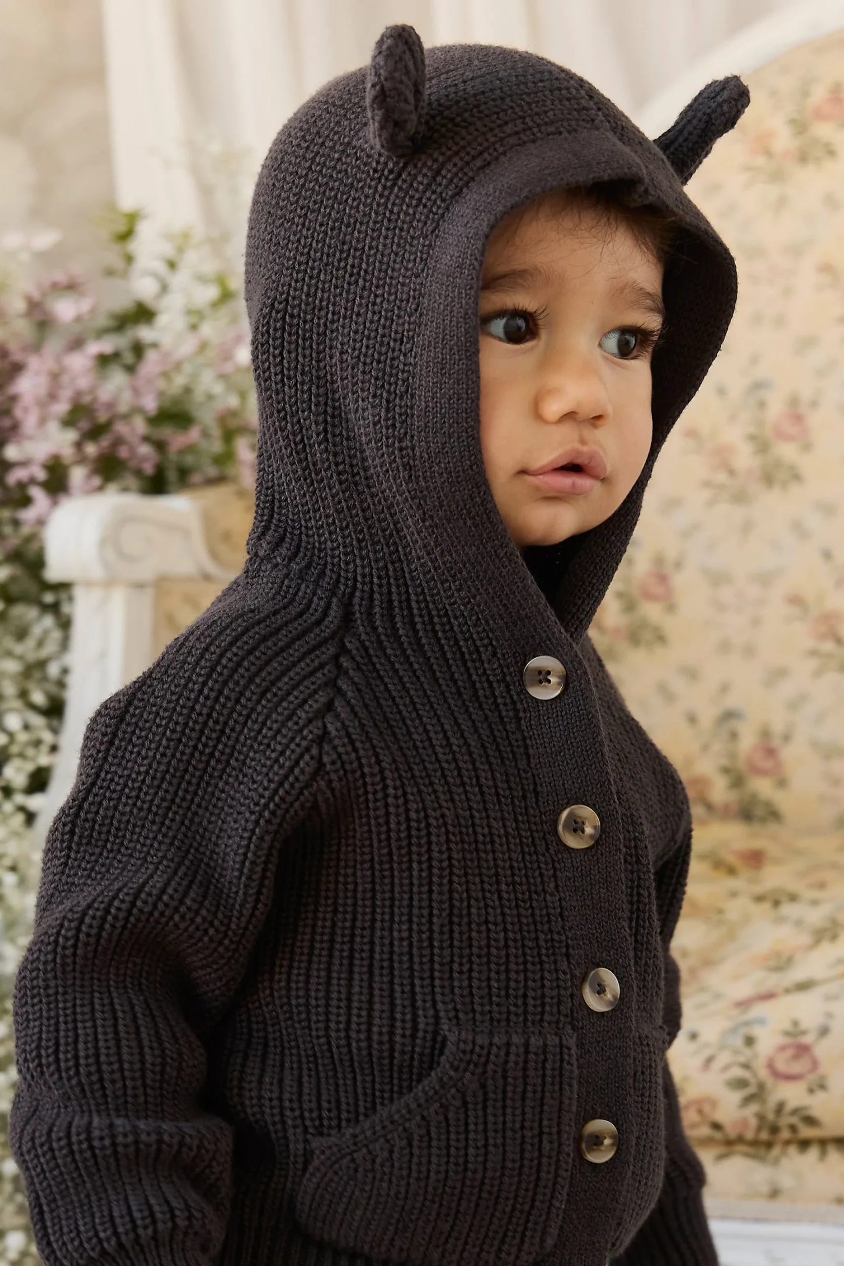 Bear Cardigan - Comet