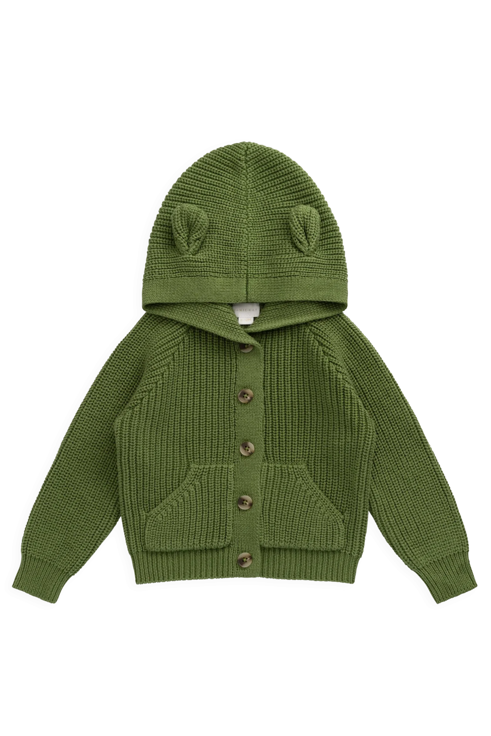 Bear Cardigan - Matcha