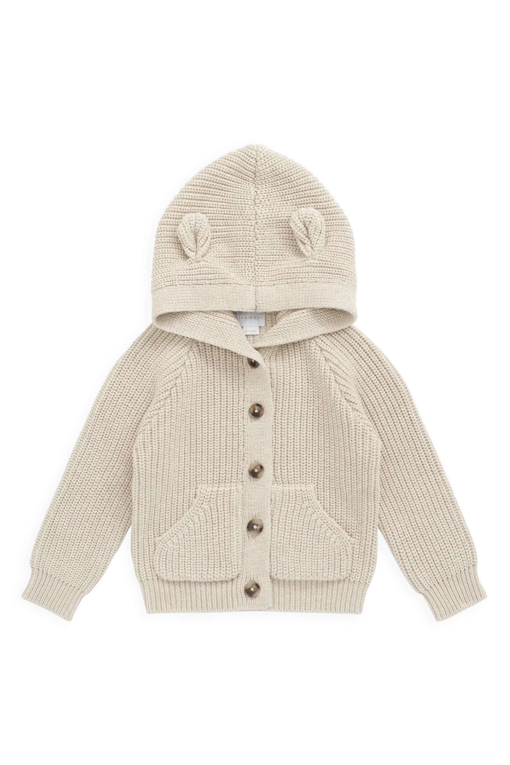 Bear Cardigan - Vanilla