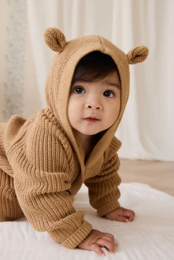 Bear Onepiece - Tawny Brown