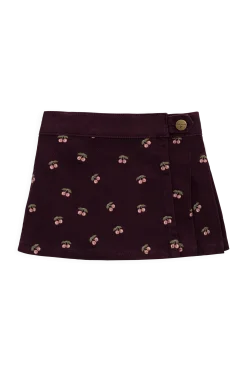 Beatrice Skirt - Cherry Fig