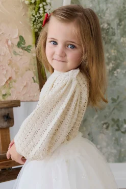 Bellamy Skirt - Parchment Ballerina Butterfiles