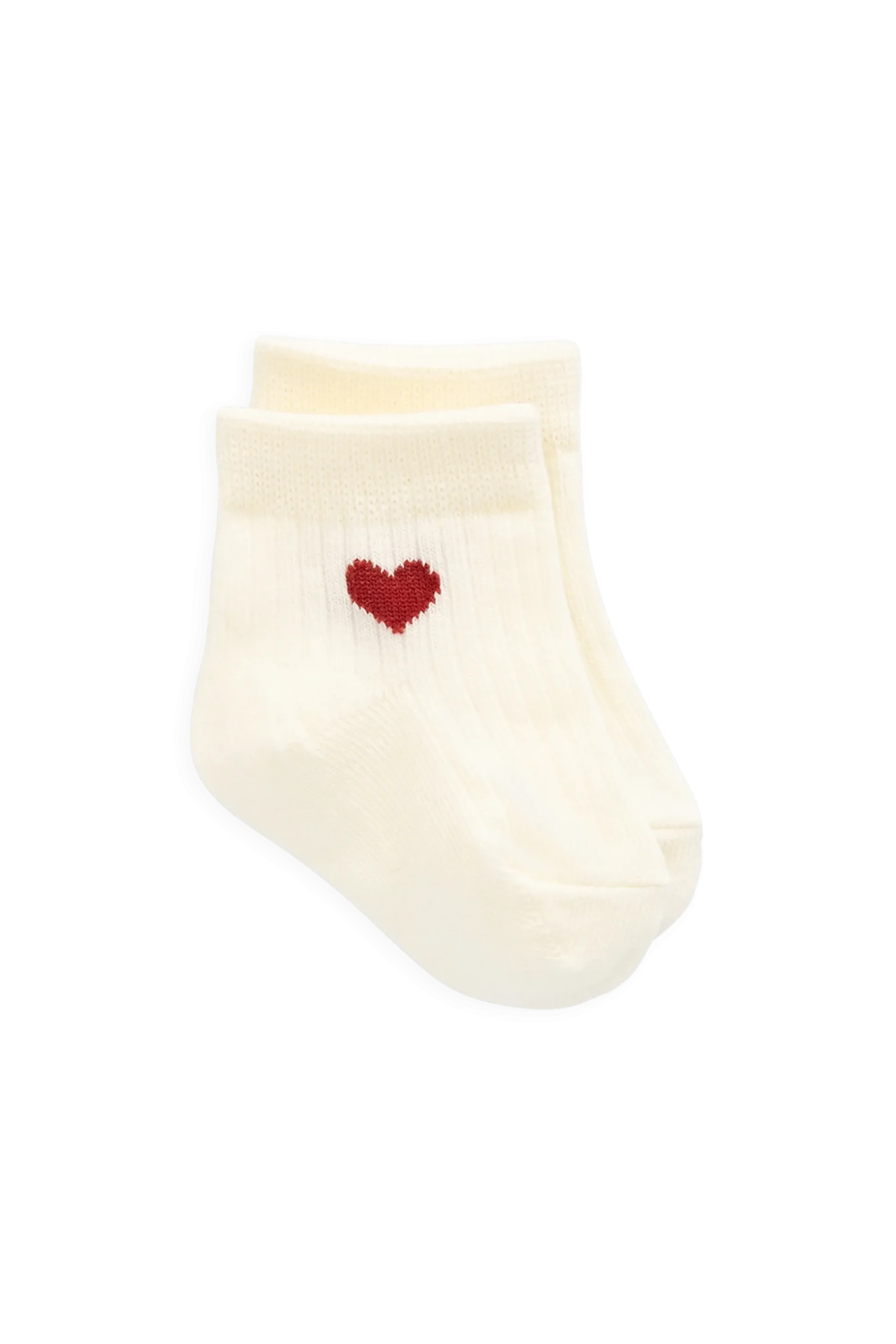 Bellamy Sock - Bellamy Heart Urban Red