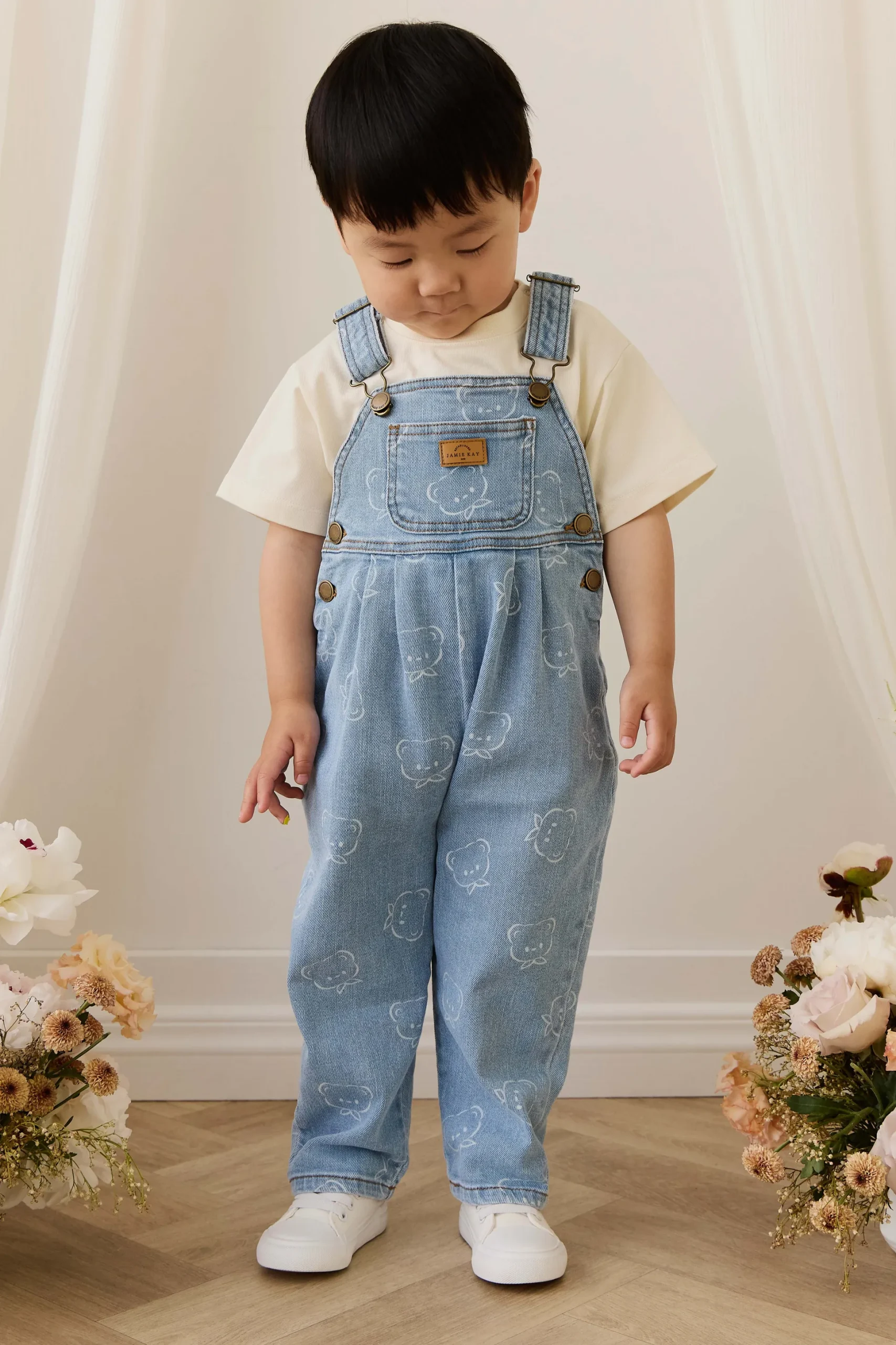 Blair Overall - Bowie Bear Denim