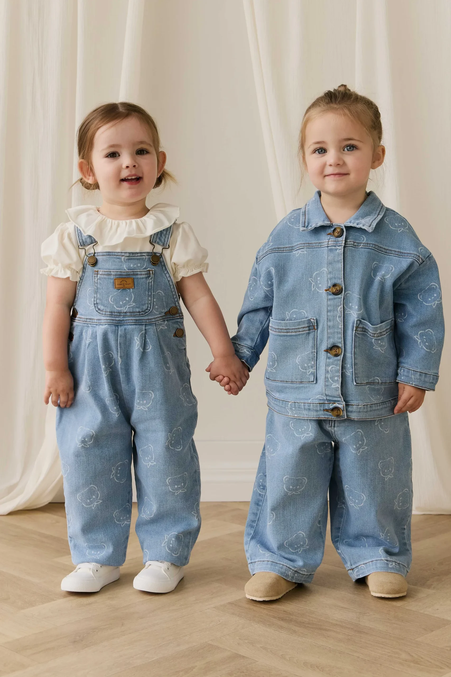 Blair Overall - Bowie Bear Denim