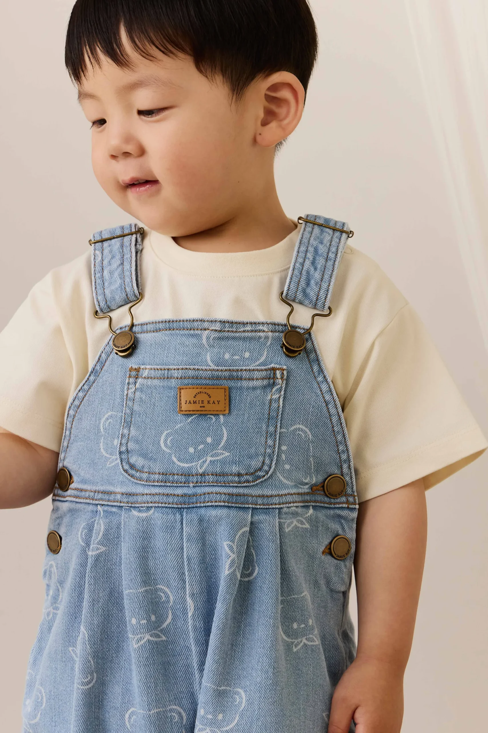 Blair Overall - Bowie Bear Denim