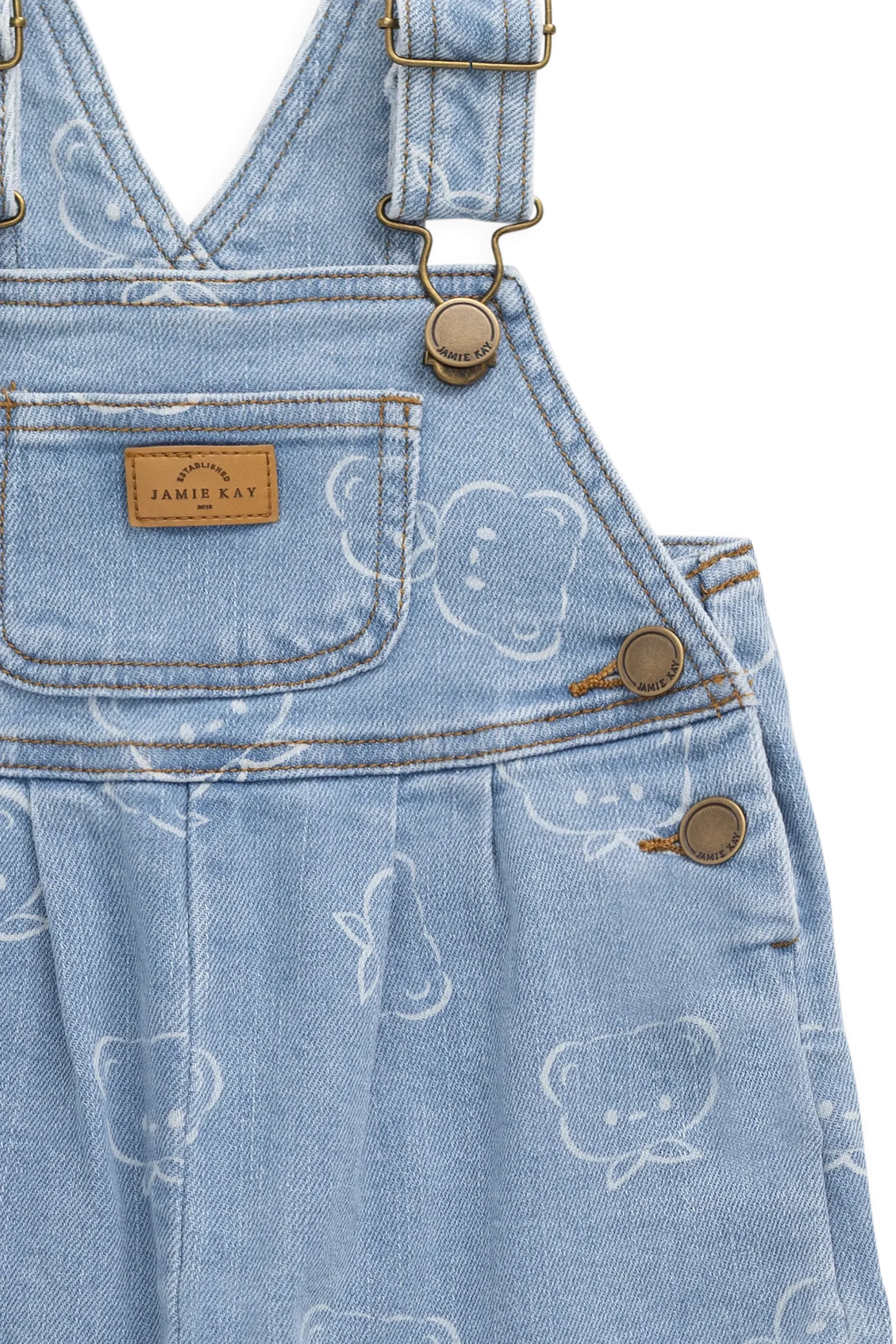 Blair Overall - Bowie Bear Denim