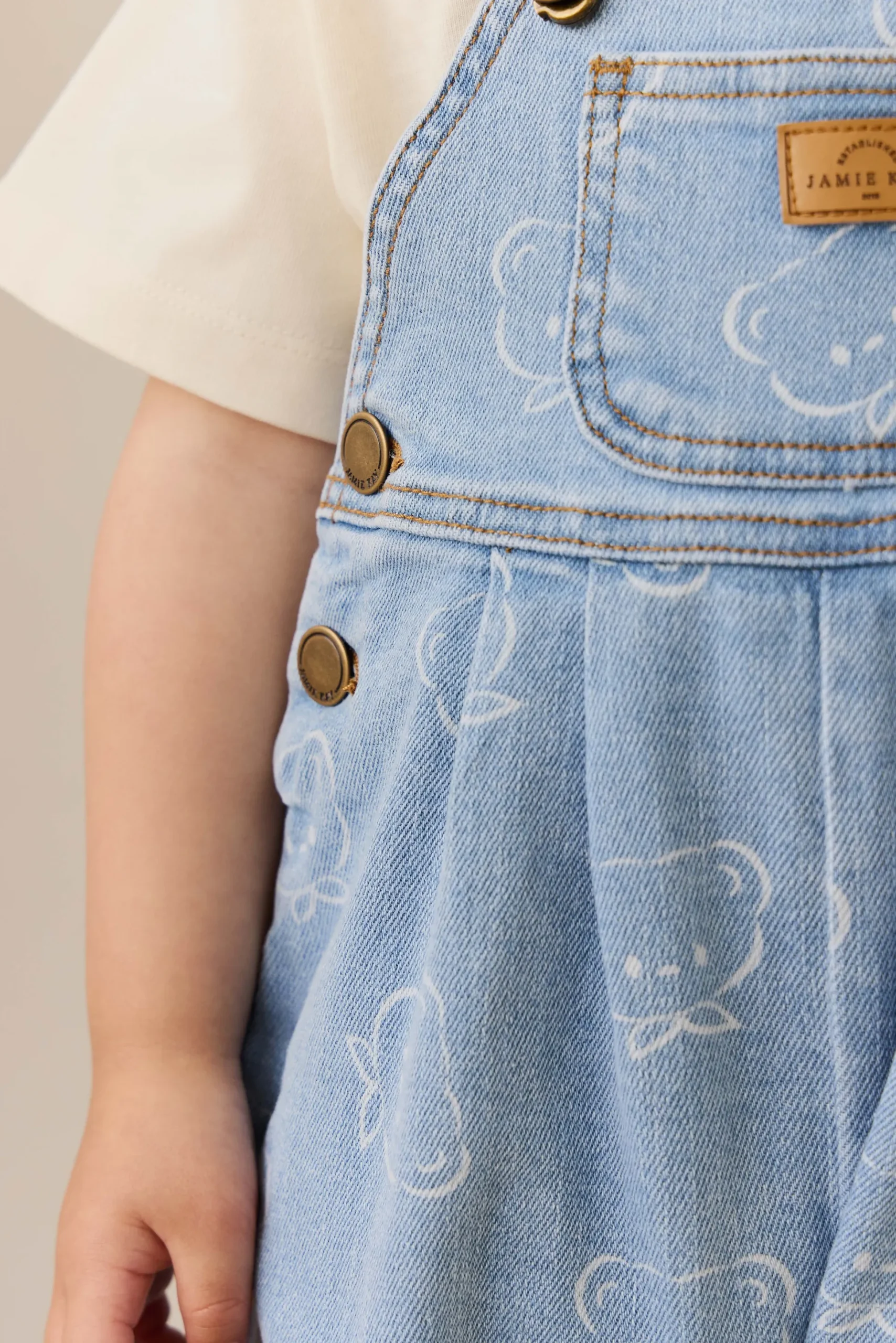 Blair Overall - Bowie Bear Denim