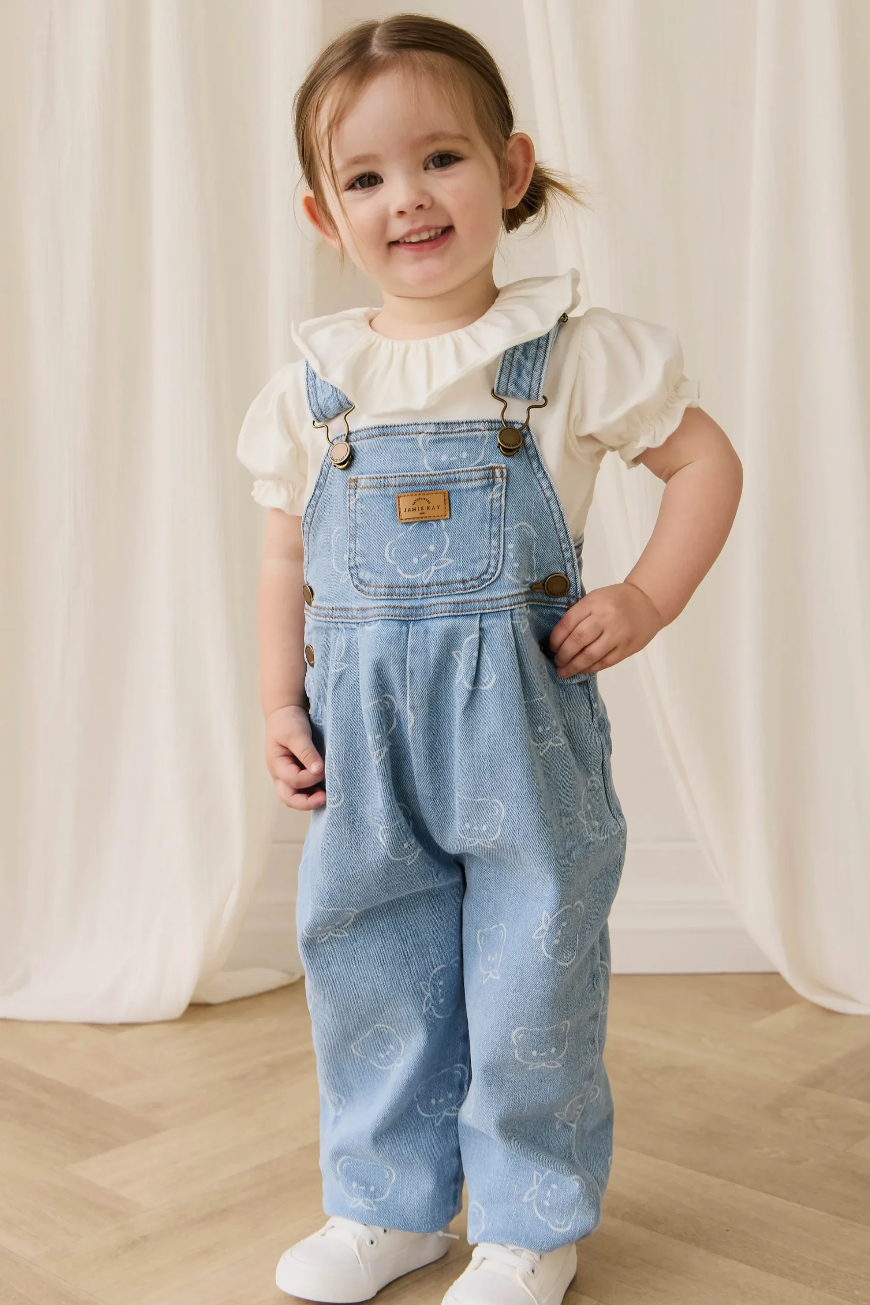 Blair Overall - Bowie Bear Denim