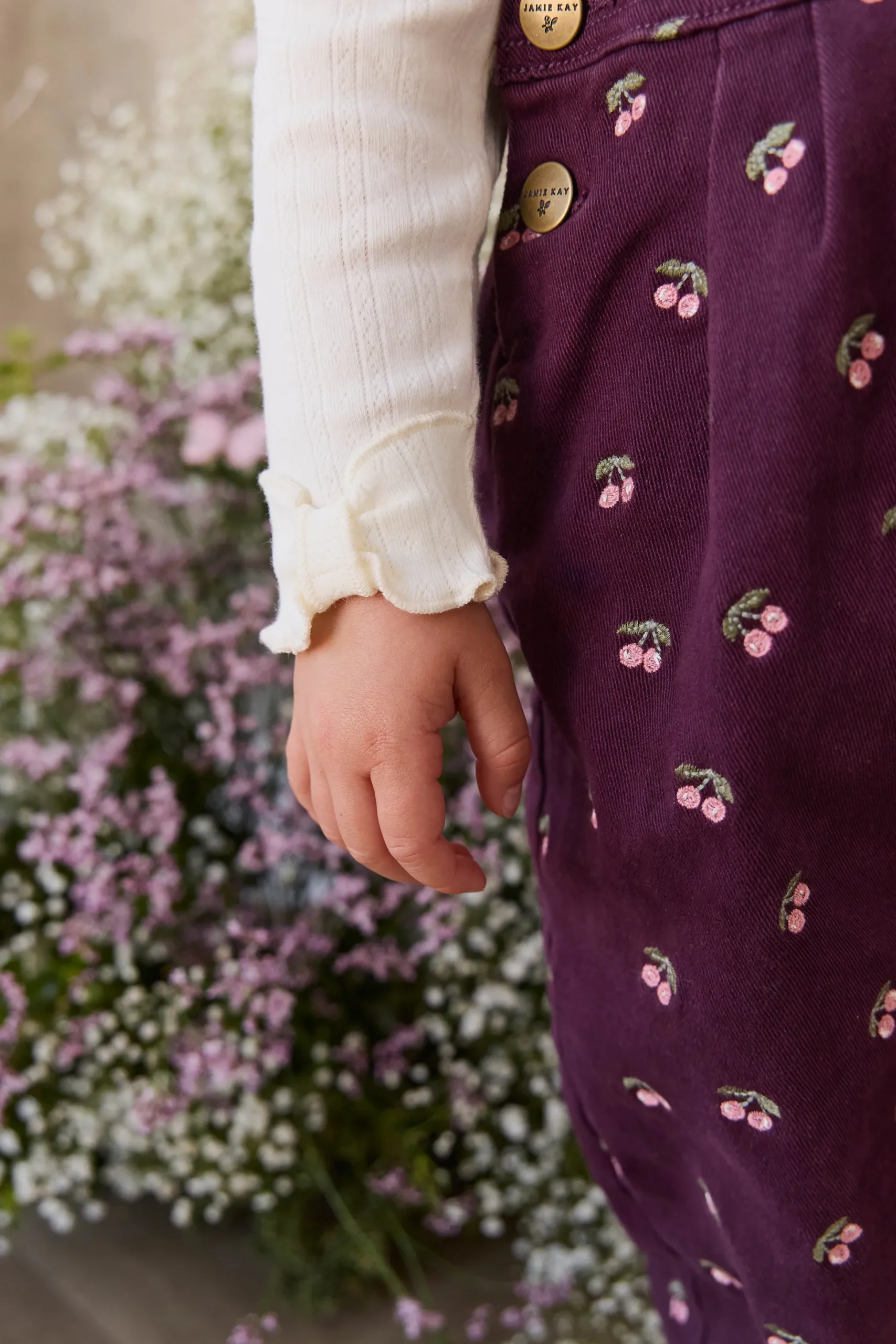 Blair Overall - Cherry Fig