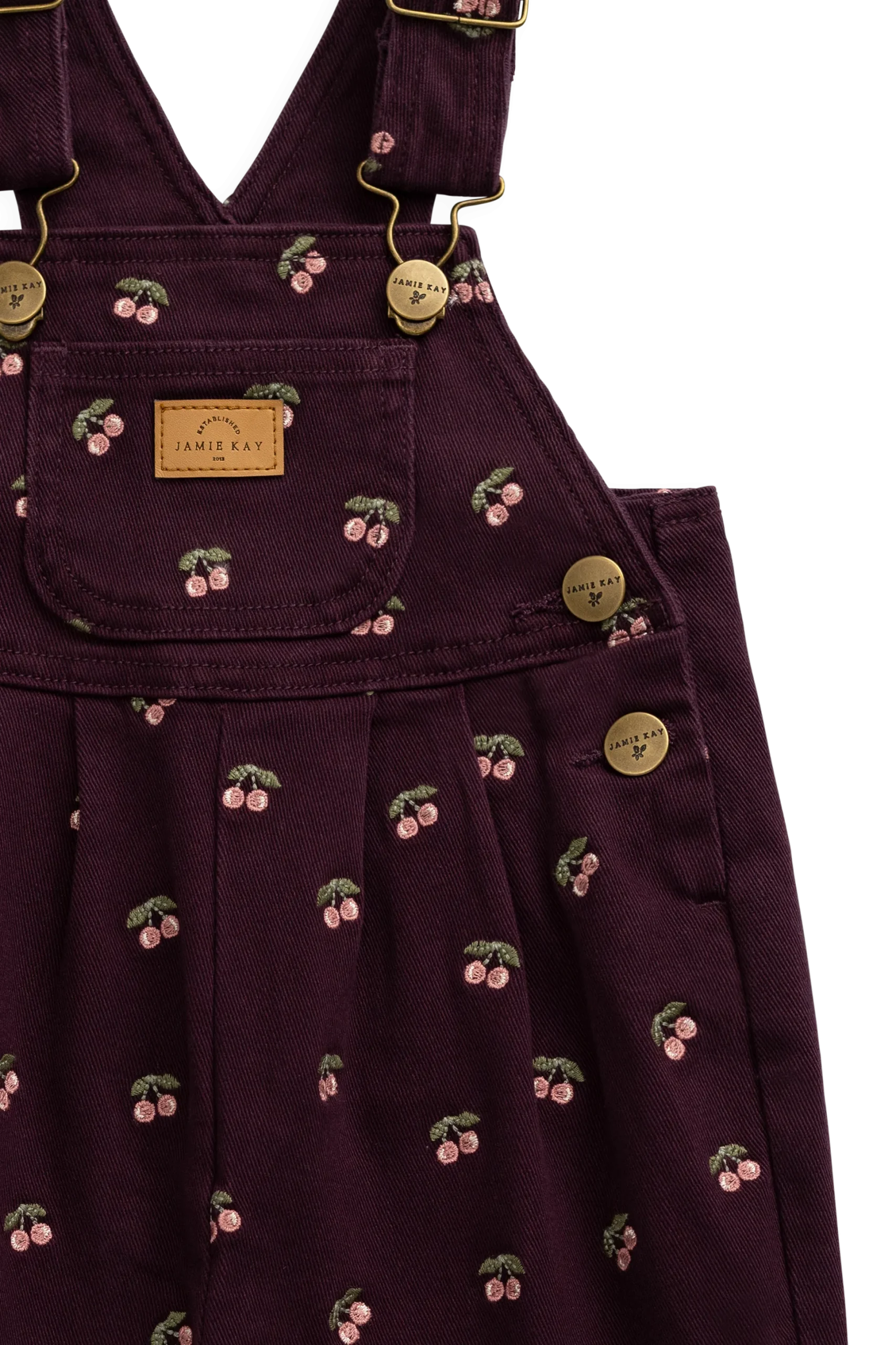 Blair Overall - Cherry Fig
