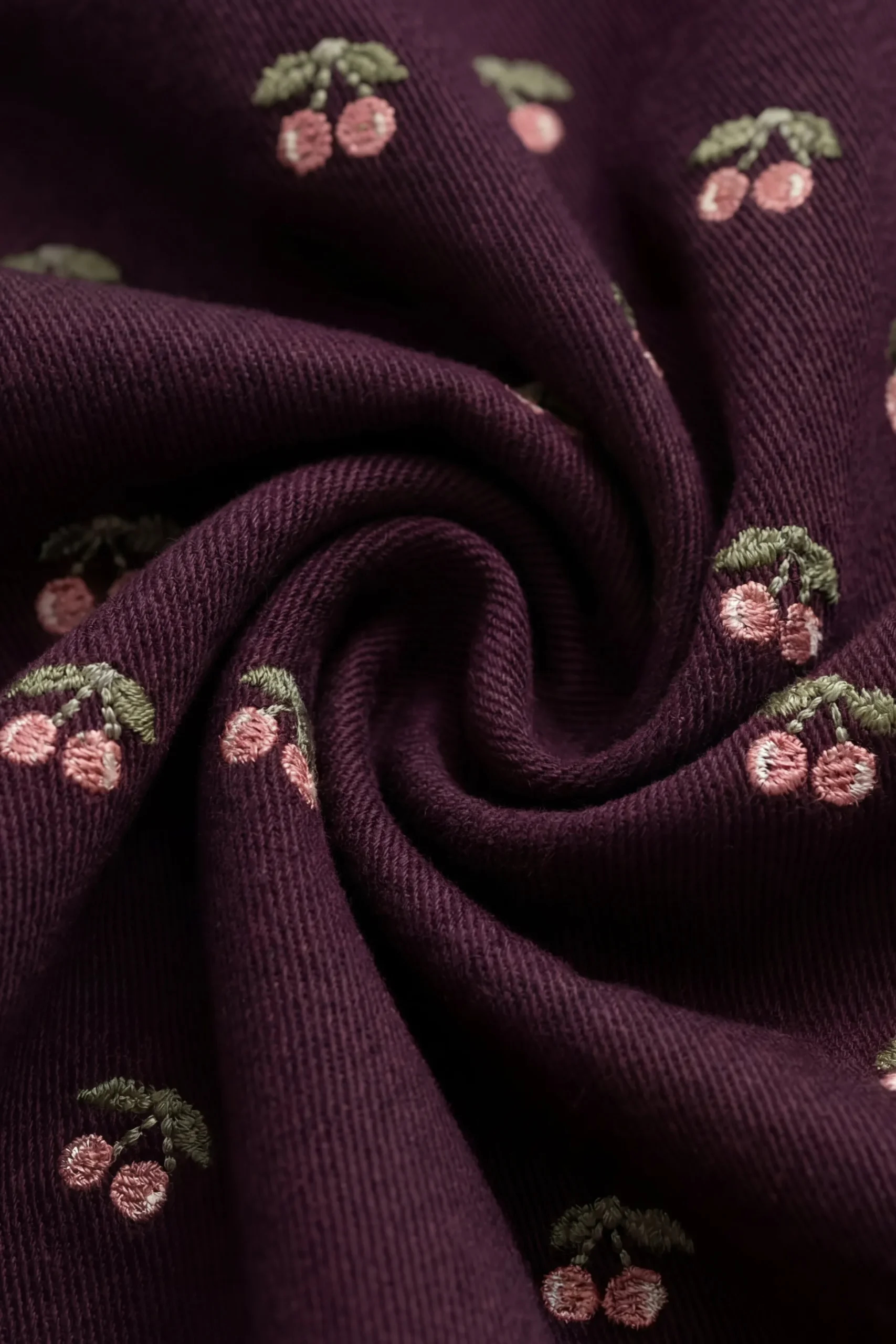 Blair Overall - Cherry Fig