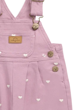 Blair Overall - Petite Heart Orchid