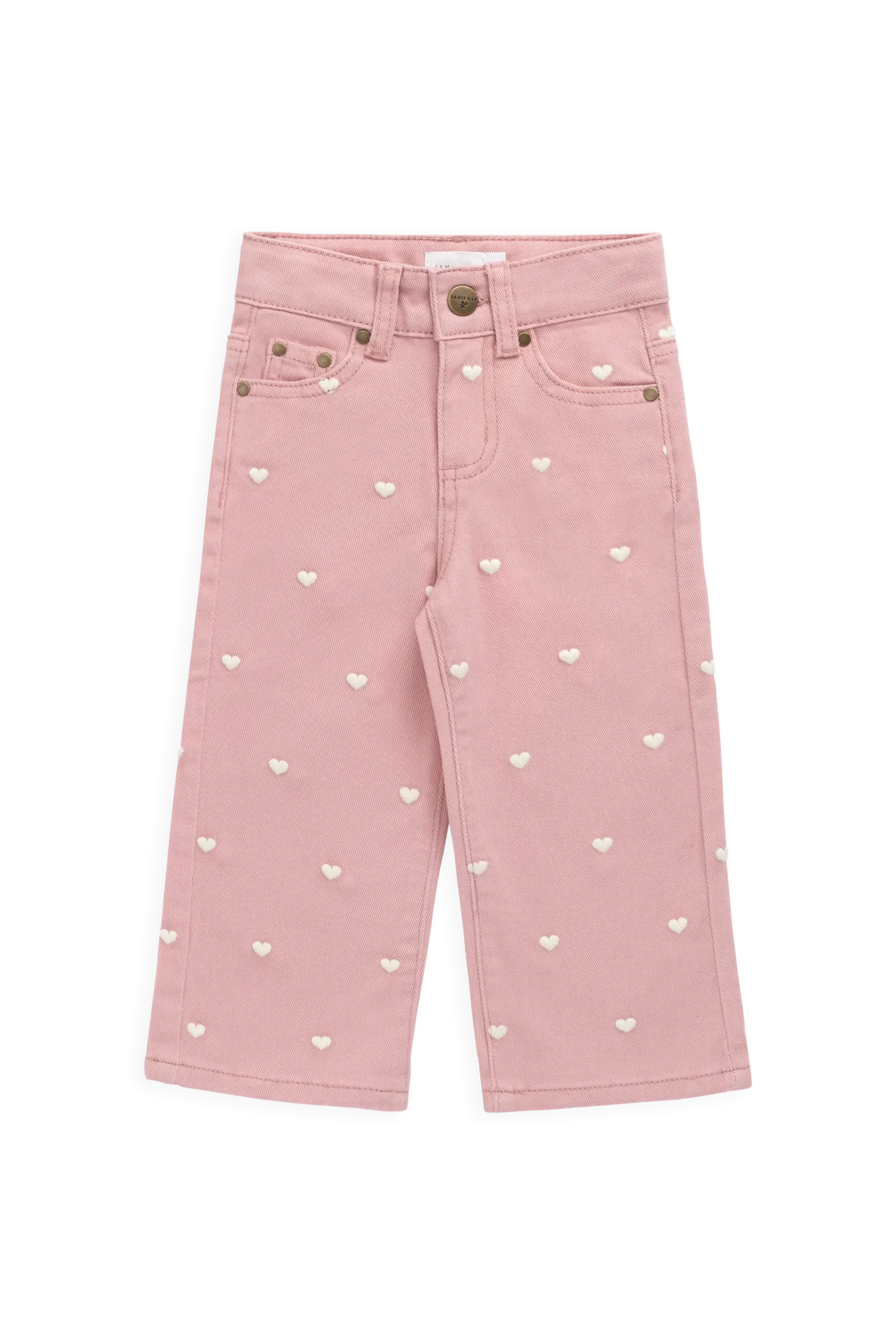 Blair Pant - Petite Heart Rose