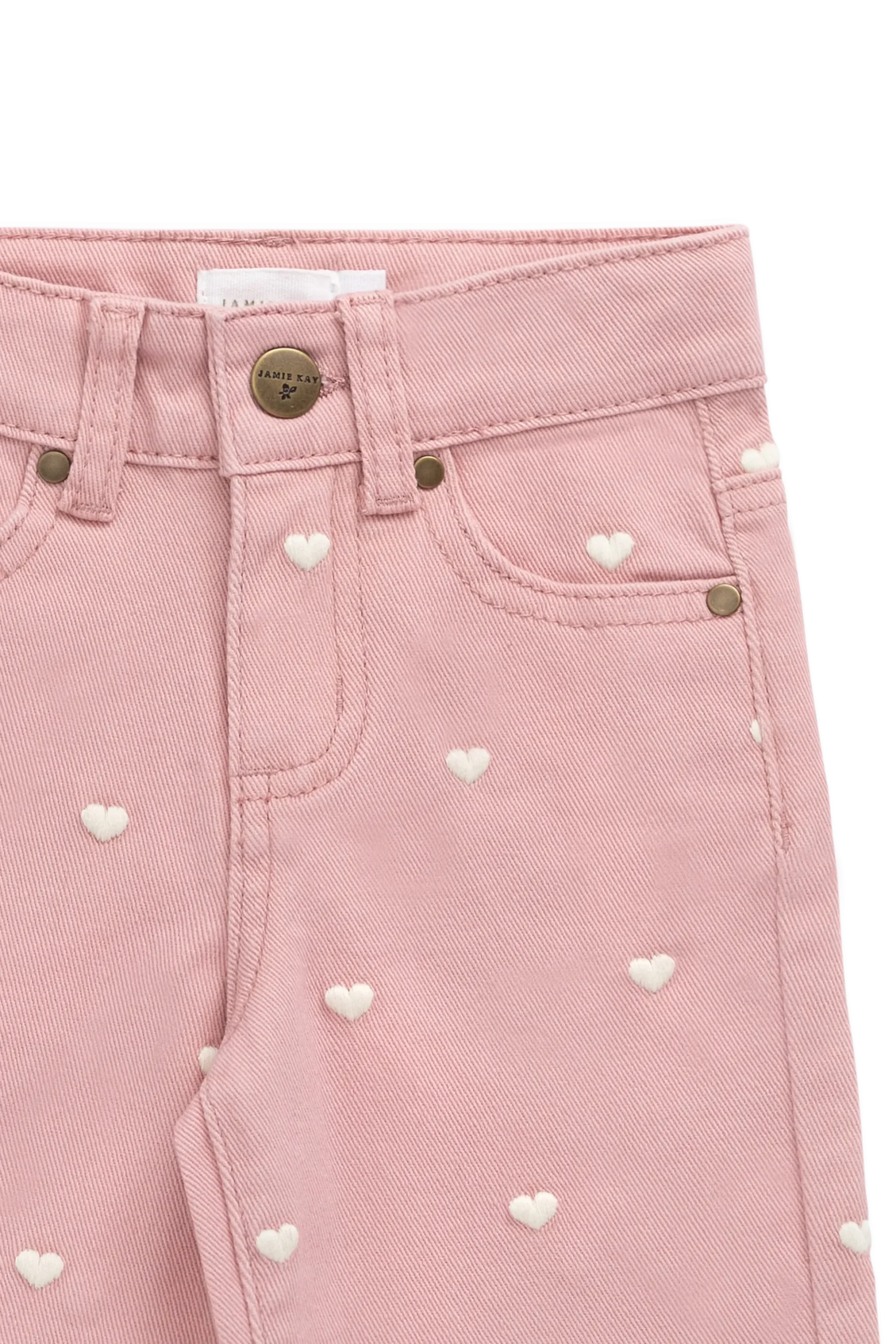 Blair Pant - Petite Heart Rose