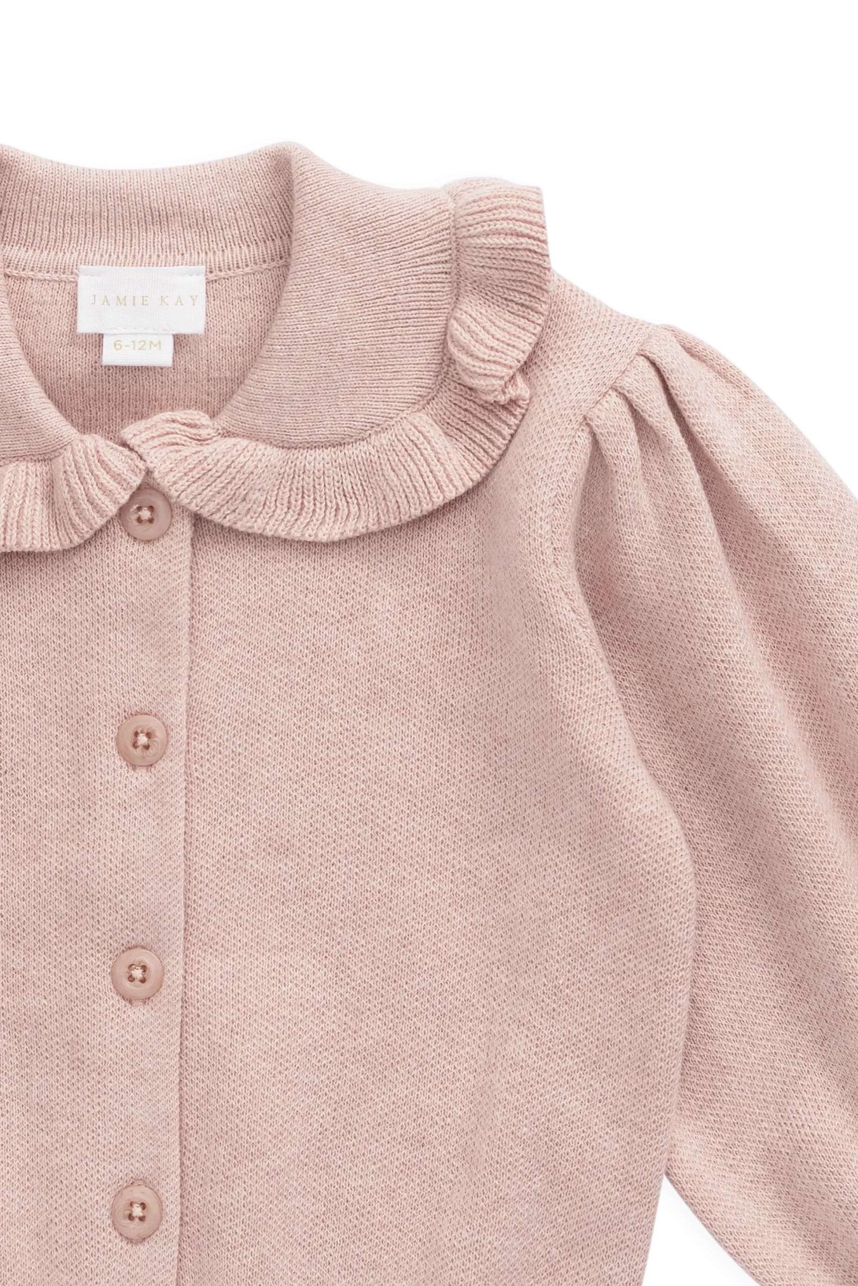 Bonnie Knitted Cardigan - Peachy Keen Marle